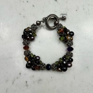 Stephen Dweck Gemstone Bracelet Sterling Silver